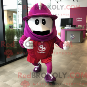 Personnage mascotte Magenta...