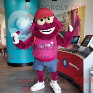 Personnage mascotte Magenta...