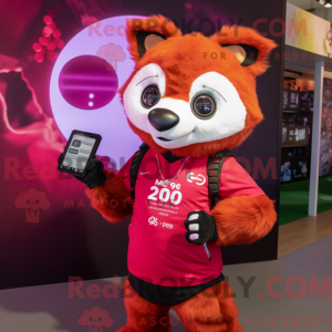 Magenta Red Panda...