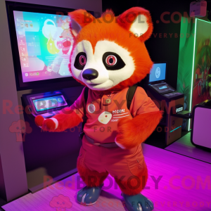 Disfraz de mascota Magenta...