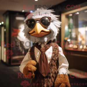 Disfraz de mascota águila...