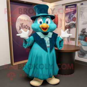 Teal Magician mascotte...