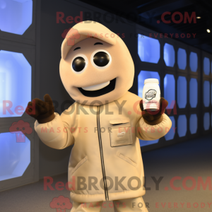 Mascotte de personnage de...