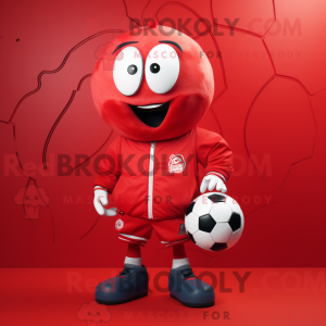 Red Handball Ball...