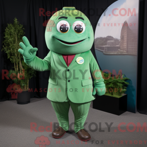 Green Raspberry mascot...