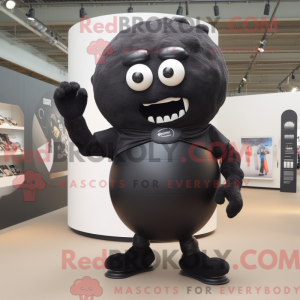 Postava maskota Black Human...