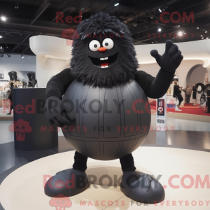 Personaggio mascotte Black...