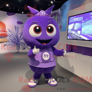 Lilla tun maskot kostume...