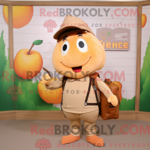 Peach Granade maskot drakt...