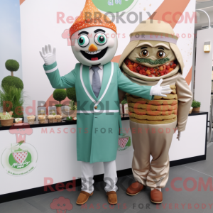 Falafel maskot kostume...