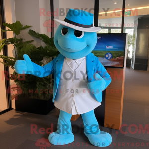 Disfraz de mascota Sky Blue...