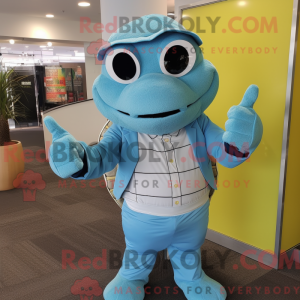 Disfraz de mascota Sky Blue...