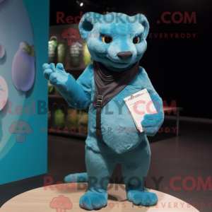 Postava maskota Cyan...