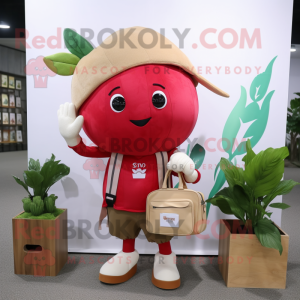 Red Radish maskot kostyme...
