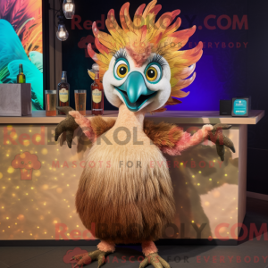 Tan Peacock mascotte...