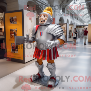 Silver Swiss Guard mascot...