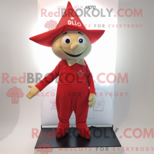 Red Ray-maskotdraktfigur...