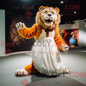 Disfraz de mascota tigre...