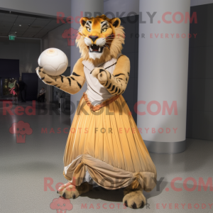 Disfraz de mascota tigre...