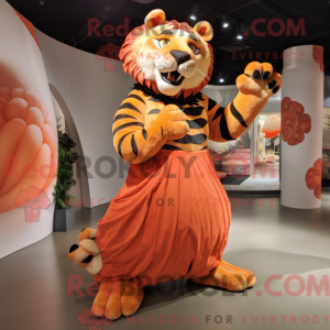 Disfraz de mascota tigre...
