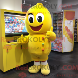 Maskotka Yellow Candy Box z...