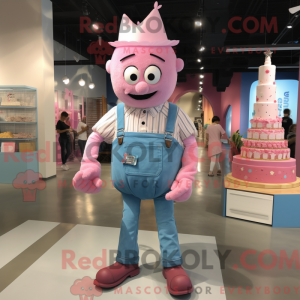 Pink Wedding Cake mascot...