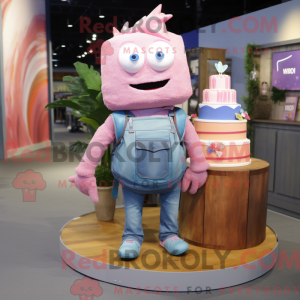 Pink Wedding Cake maskot...