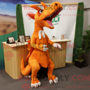 Orange Parasaurolophus...