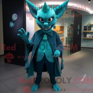 Teal Devil máscara de...