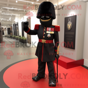 Sort britisk Royal Guard...