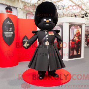Sort britisk Royal Guard...