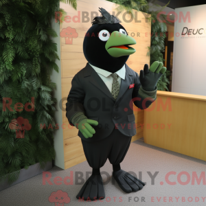 Olive Blackbird maskot...