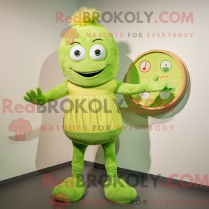 Limegrønn Plate Spinner...