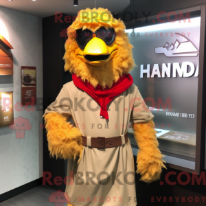 Fried Chicken maskot...