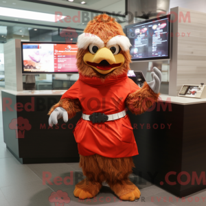 Fried Chicken maskot...