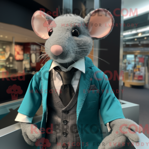 Costume mascotte de rat...