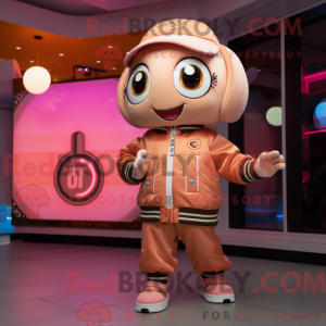 Costume de mascotte Peach...