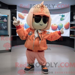 Peach Gyro mascottekostuum...