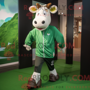 Forest Green Jersey Cow...