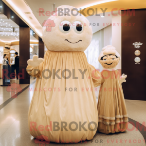 Costume mascotte de Dim Sum...