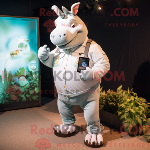 Witte neushoorn...