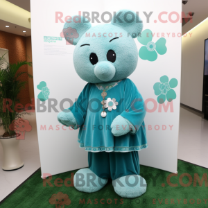 Sky Blue Four Leaf Clover...
