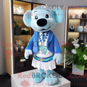 Sky Blue Four Leaf Clover...
