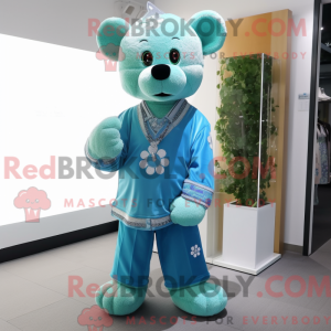 Sky Blue Four Leaf Clover...
