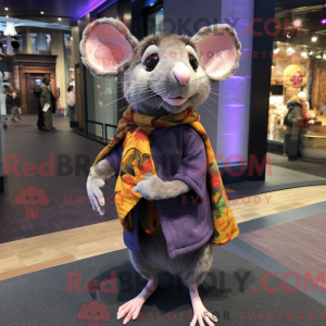 Rat mascotte kostuum...