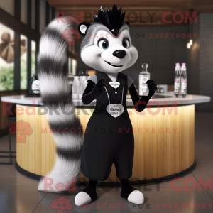 Skunk-maskotdraktfigur...