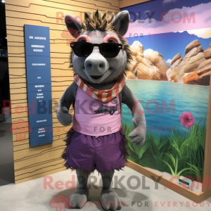Lavendel Wildschwein...