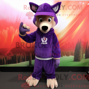 Costume mascotte de Dingo...