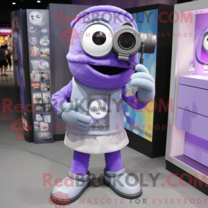 Lavendel Camera mascotte...