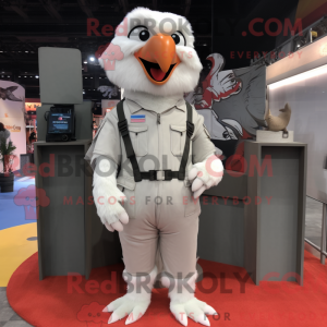 White Eagle-mascottekostuum...